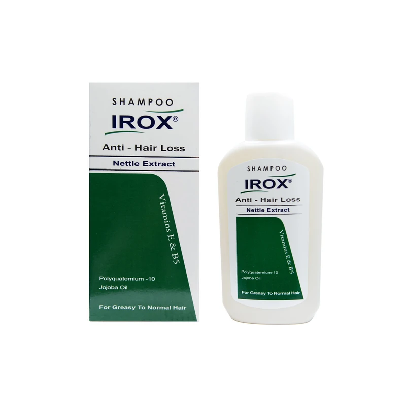 شامپو ضد ریزش مو ایروکس مدل گزنه حجم 200 میلی لیتر - Image 2