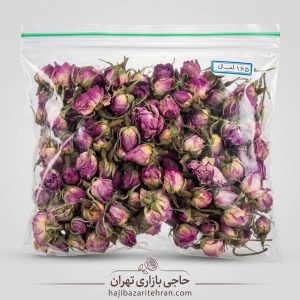 غنچه گل محمدی خانگی بسته 50 گرمی سال 1405