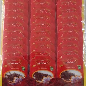 زعفران ممتاز قائنات ۱ مثقالی پک ۵۰ عددی